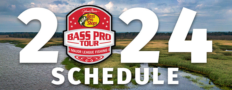 MLF Announces Dates & Locations for 2024 Bass Pro Tour