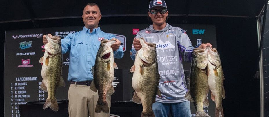 Hughes Catches 38-7 To Seize the Lead at Stop 1 at Sam Rayburn Reservo