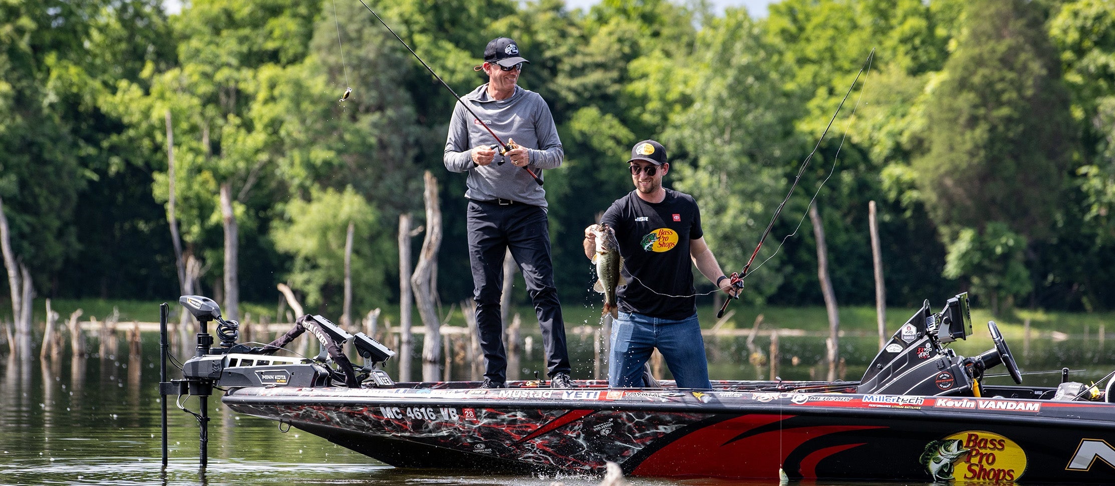 Shallow Summertime Power Fishing with KVD