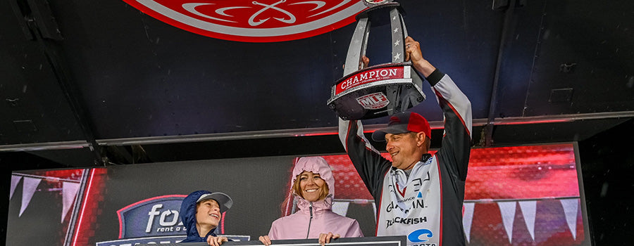 Anthony Gagliardi Wins Stage Three on Lake Murray