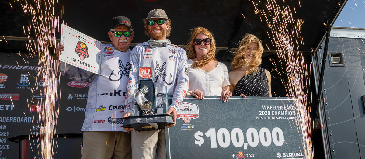 Banks Shaw Comes from Behind to Win Pro Circuit Stop 3 on Wheeler Lake