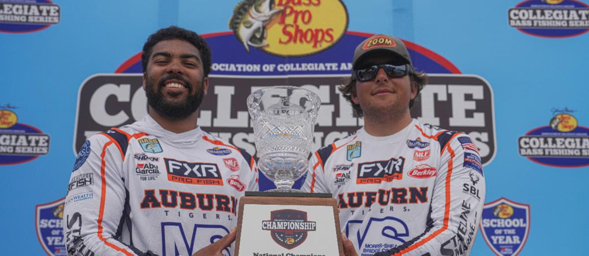 Auburn University Anglers Shoen & Travis Win Collegiate Bass Fishing Championship