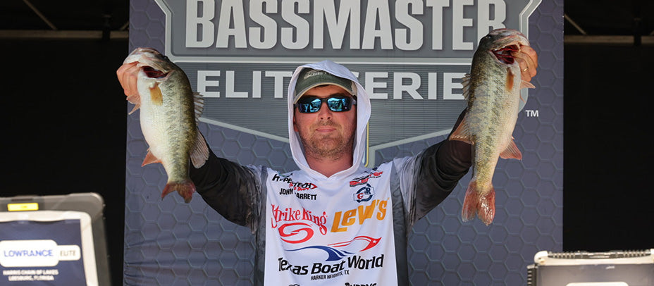 Bait Change Keeps Garrett Stop Bassmaster Elite Series Event at Harris Chain of Lakes