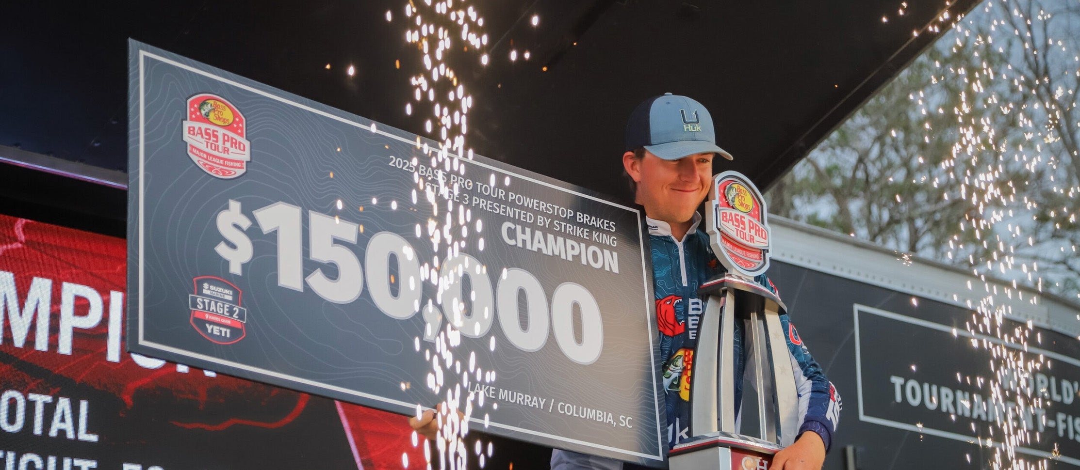 Gill Wins MLF Bass Pro Tour Stage 3 at Lake Murray