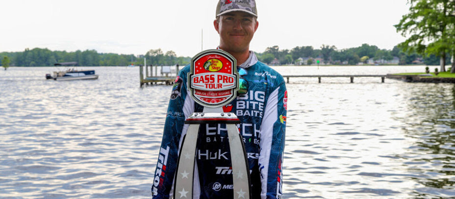 Rookie Drew Gill Conquers Chowan River