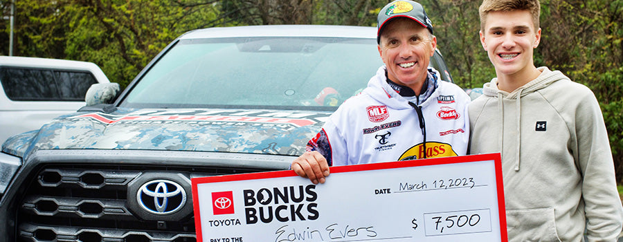 Big Baits, Big Bonus for Evers at REDCREST 2023