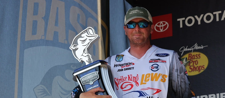 Midday kicker seals Garrett’s wire-to-wire win in Bassmaster Elite at Harris Chain