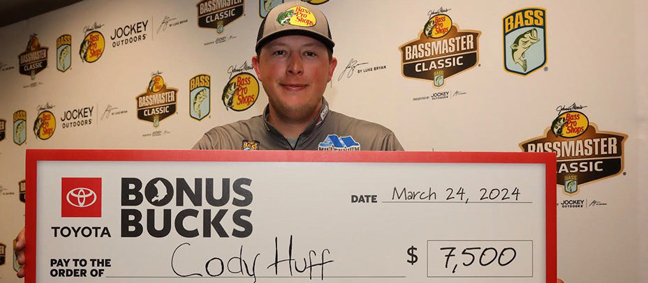 Huff Fished Shallow For $7,500 Toyota Bonus