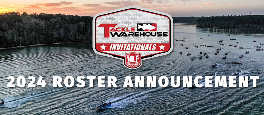 Major League Fishing Reveals Roster for  2024 Tackle Warehouse Invitationals
