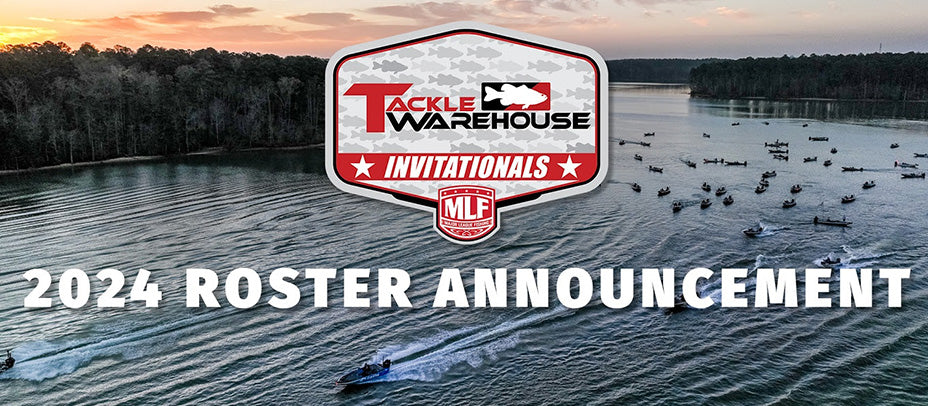 Major League Fishing Reveals Roster for 2024 Tackle Warehouse Invitationals