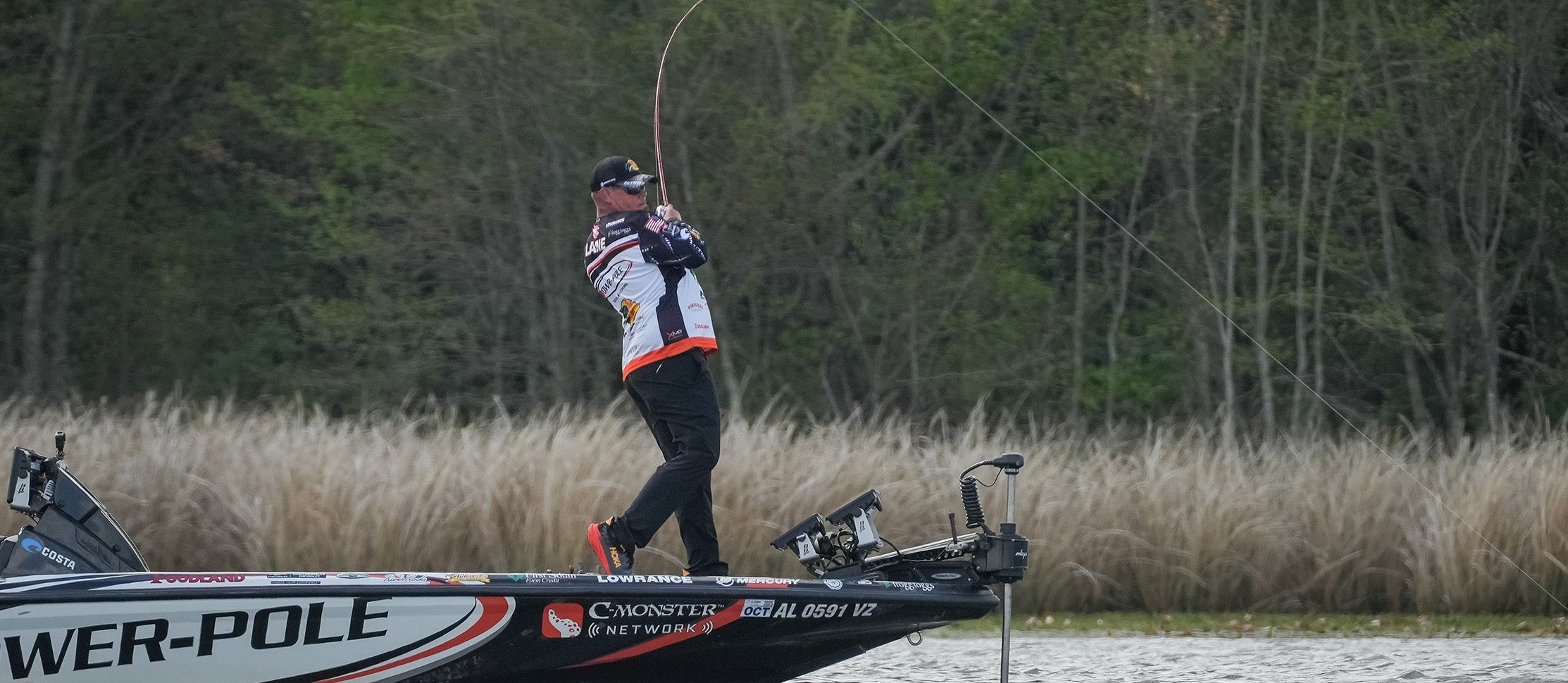 Chris Lane Takes Lead at Major League Fishing’s REDCREST 2025