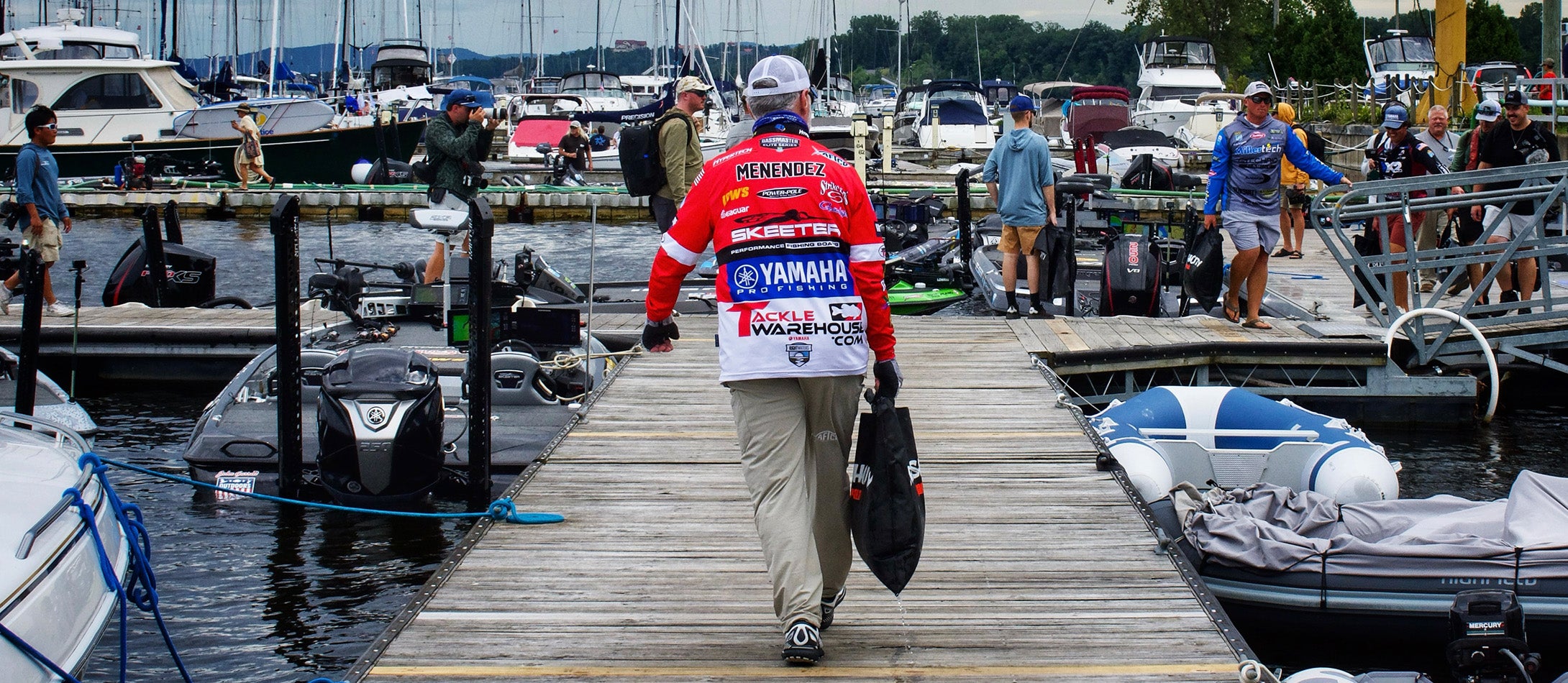 Menendez Prepared for Long Runs, Rough Water and Big Smallies