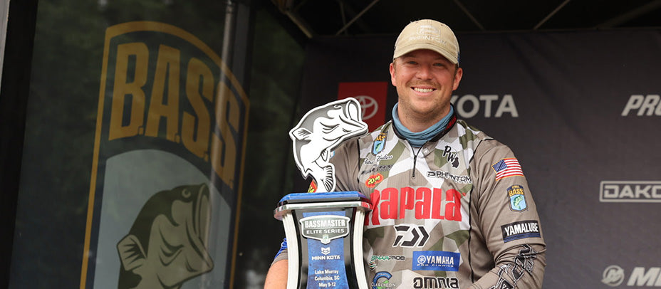 Walters scores wire-to-wire victory in Bassmaster Elite Series event at Lake Murray