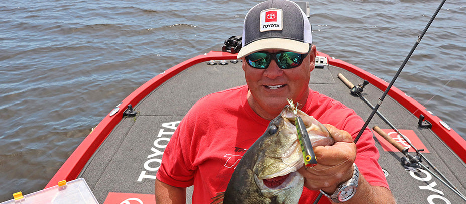 Scroggins is at home with firetiger on the Chowan