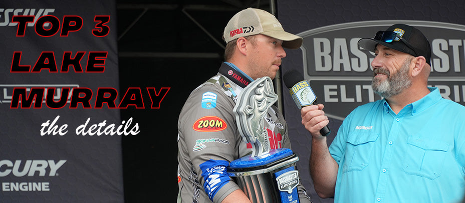 Top 3 Patterns & Baits from Lake Murray