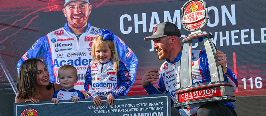 Wheeler Clinches Eighth MLF Bass Pro Tour Win Stage Three at Dale Hollow Lake