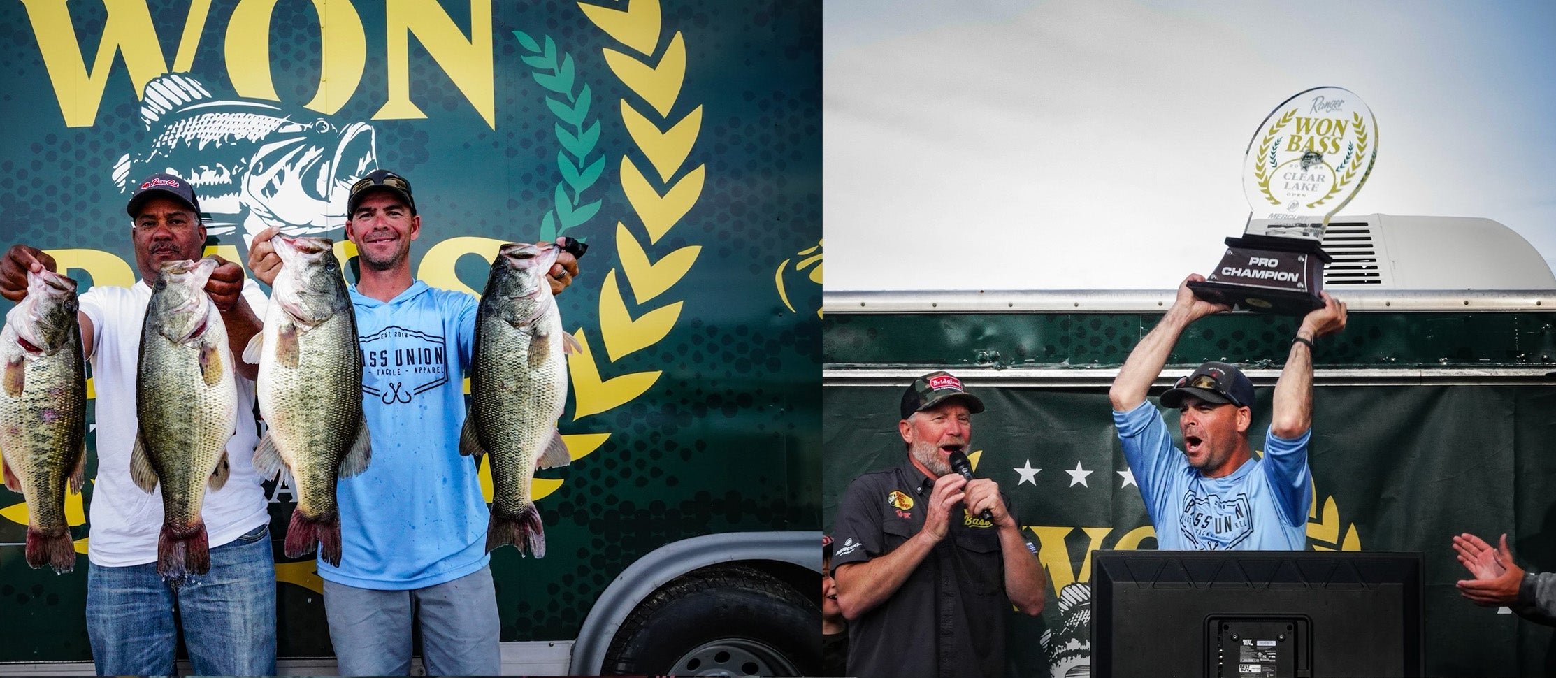 John Pearl Claims 2025 WON Bass Clear Lake Open