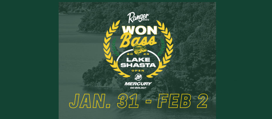 2024 WON Bass Open Series Kicks Off At Lake Shasta January 31, 2024