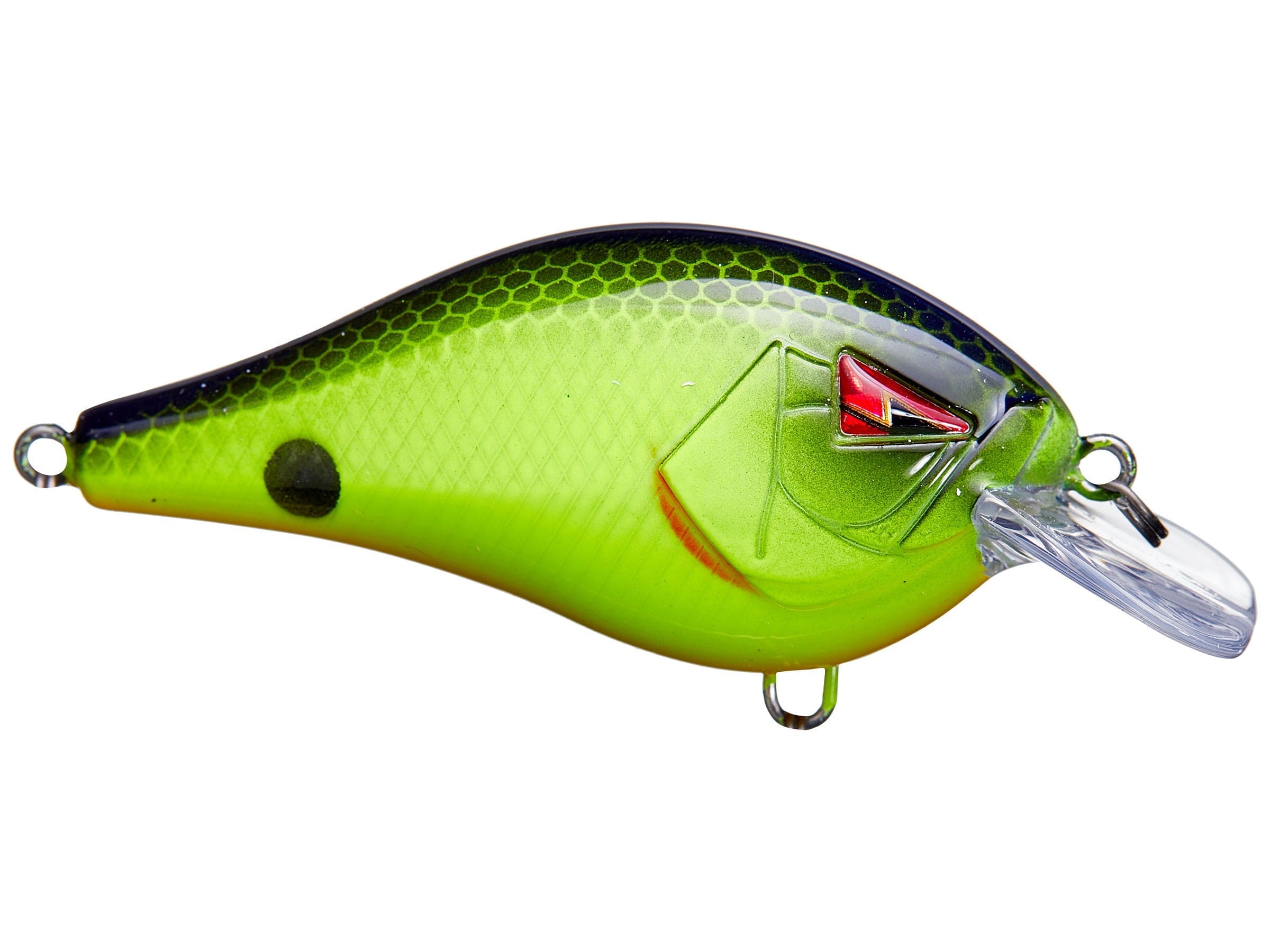 Ark Fishing Squarebill 5-7' Diver / Chart/Black Back Squarebill Crankbait