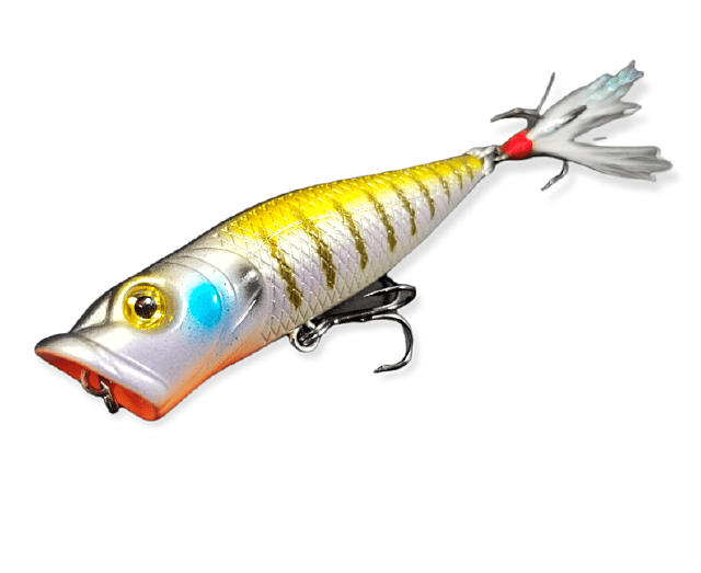 Custom Lures Unlimited Tackle Bundle Mach Popper - 6 Pack