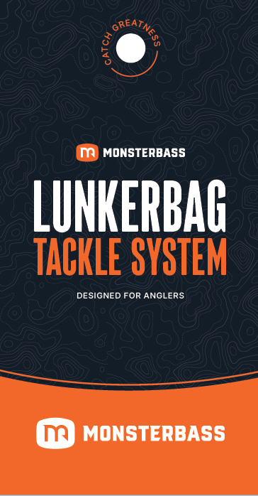 MONSTERBASS Tackle Bags & Boxes LUNKERBAG