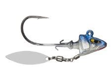 Mustad Bladed jigs Albino  Shad Mustad 3/8 oz Underspin Shad