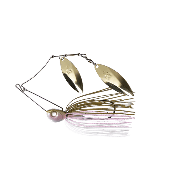 Mustad Spinnerbaits Wakasagi Mustad Arm Lock Double Willow Spinnerbait