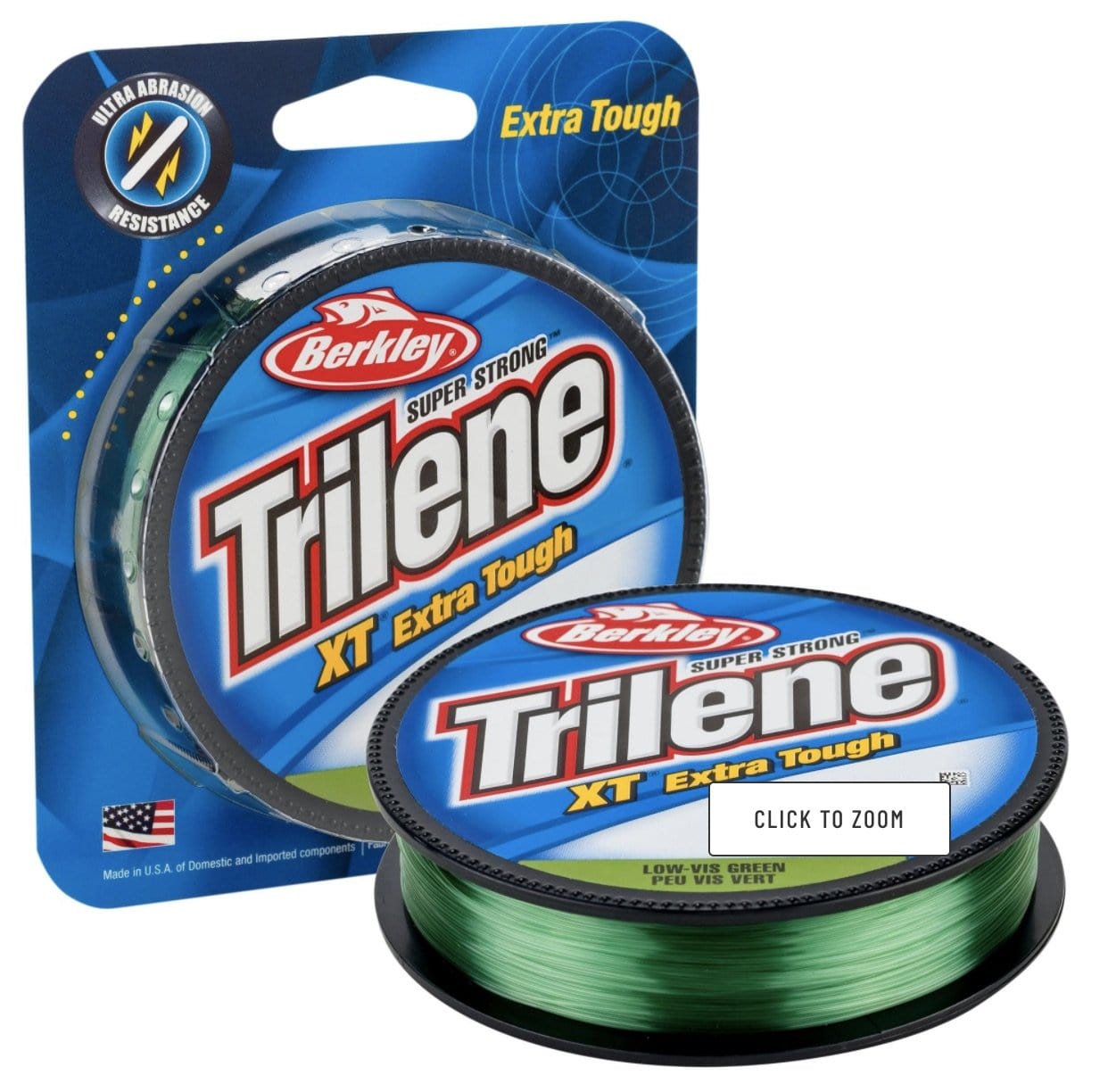 Pure Fishing Fishing Line Low Vis Green Berkley Trilene XT - 10 lb.