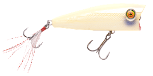 Vicious Fishing Topwater Bone V-Pop 80 Popper