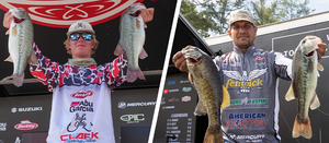 Nutt and Poche Tied At Top of Tackle Warehouse Pro Circuit Stop 4 on Douglas Lake