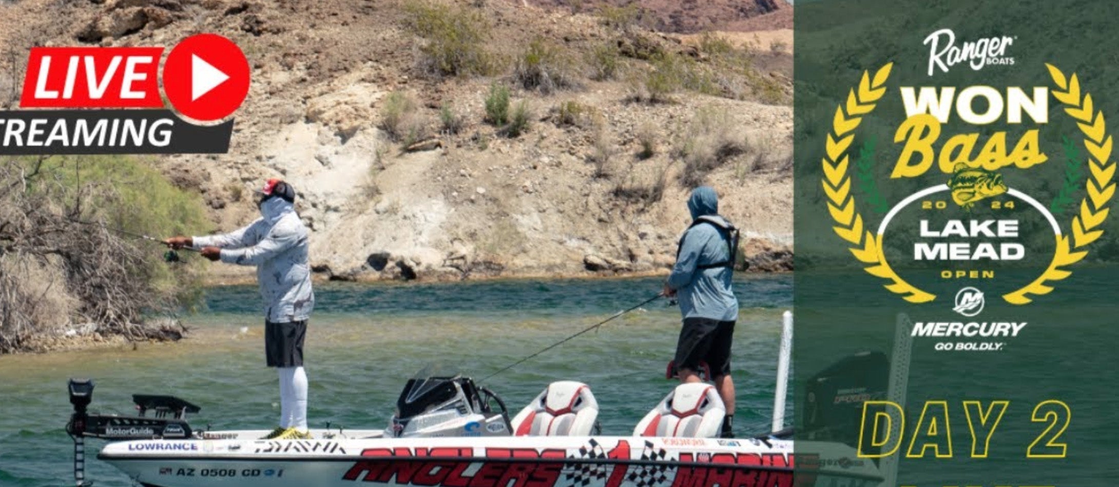 Day 2 - 2024 WON BASS Lake Mead Open