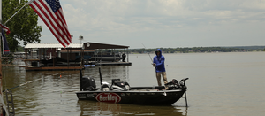 Mayflies, snakes, and big bass in the bushes greet Carson at Grand Lake, OK