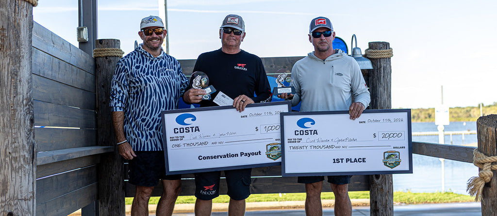 Pilcher and Warren Claim $20,000 Prize at the Costa Bass Derby