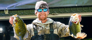 Wisconsin’s Justin Yenter setting the pace at B.A.S.S Nation Qualifier on upper Mississippi River