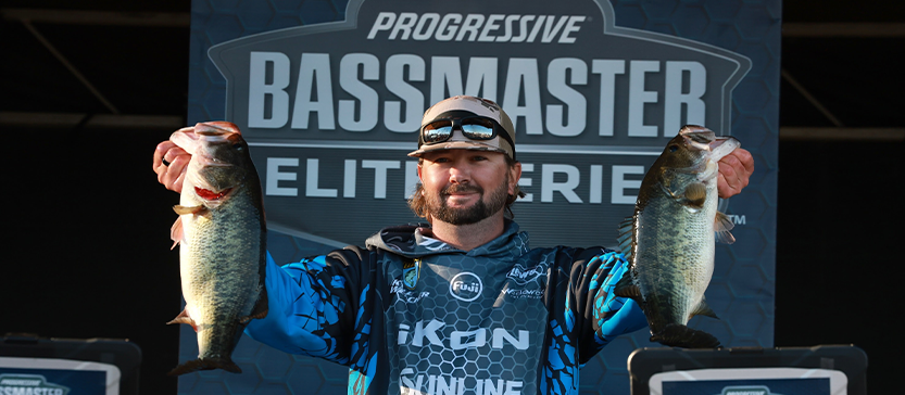 Welcher’s uncharacteristic patience delivers Bassmaster Elite lead at Lake Guntersville