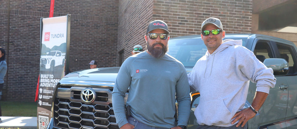 FISHING KNOWS NO BOUNDARIES: TWO UNLIKELY FRIENDS REUNITE AT TOYOTA OWNERS TOURNAMENT