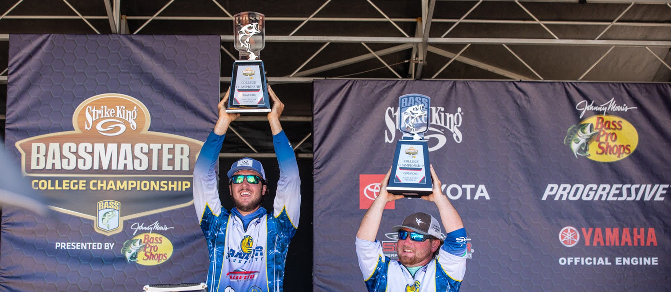 Huge bag lifts Smith and Blanton to Bassmaster College National Championship win at Lake Hartwell