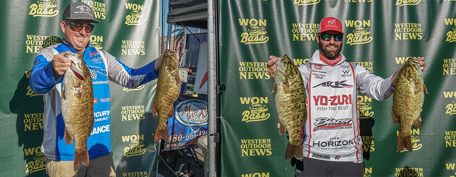 Kyle Grover Holds onto Lead on Day Two of 2023 WON BASS U.S. Open.