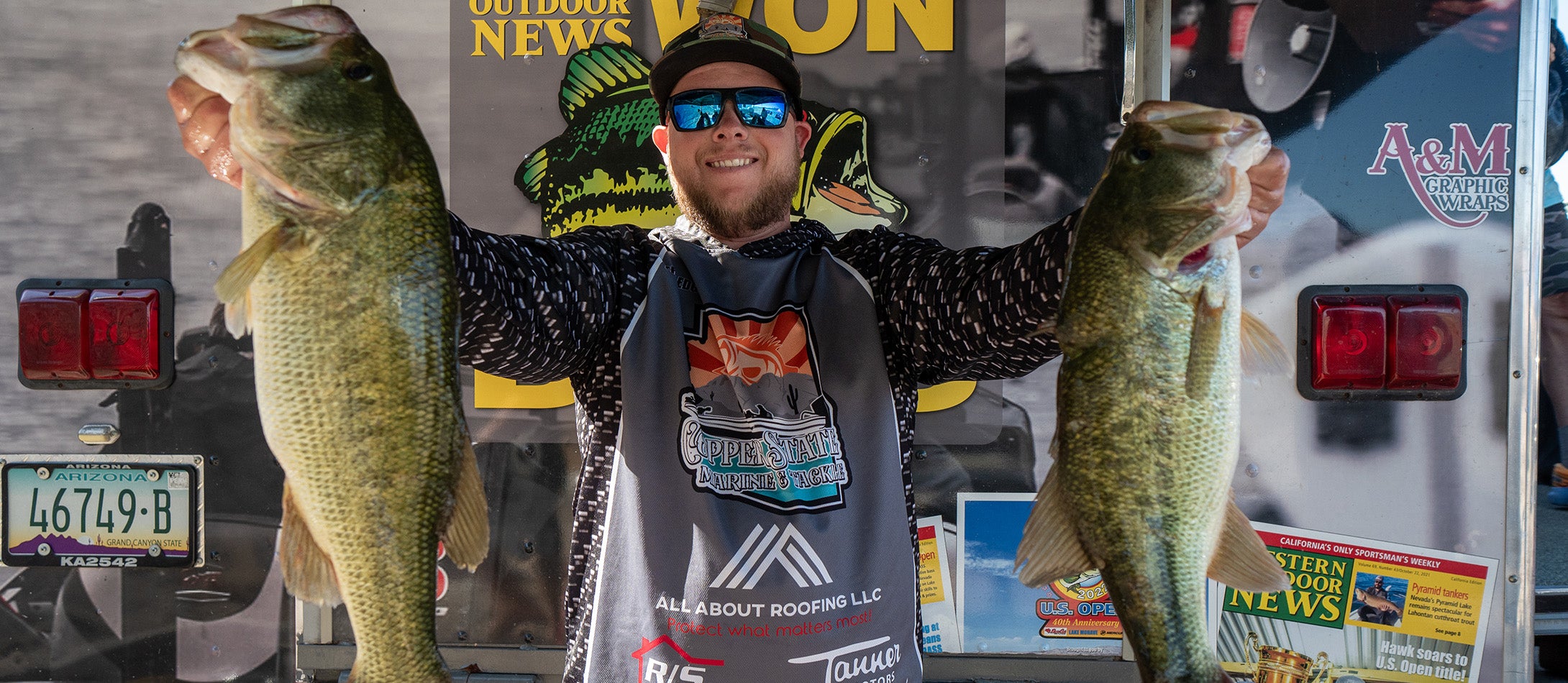 Shane Edgar Leads Day One of WON Bass Lake Mead Open