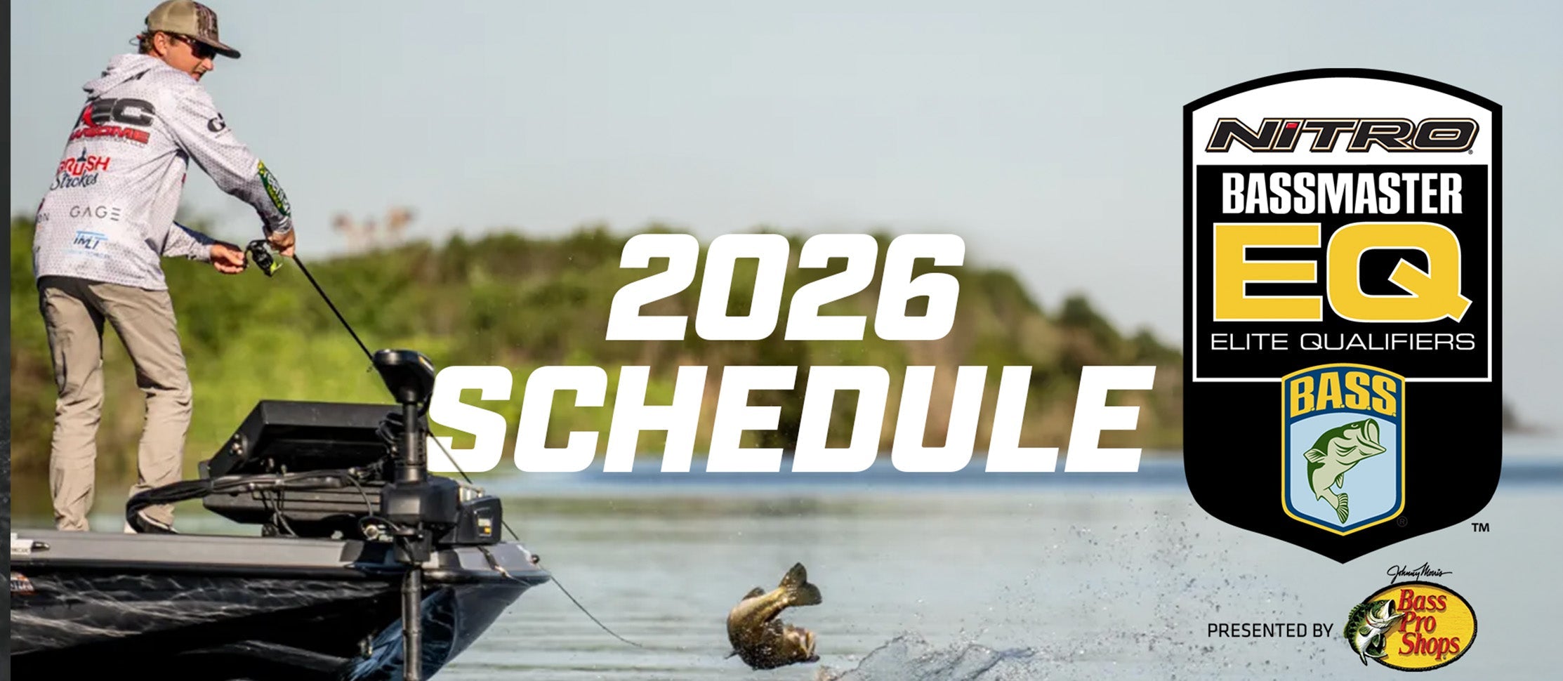 B.A.S.S. announces 2026 Bassmaster Elite Qualifiers schedule