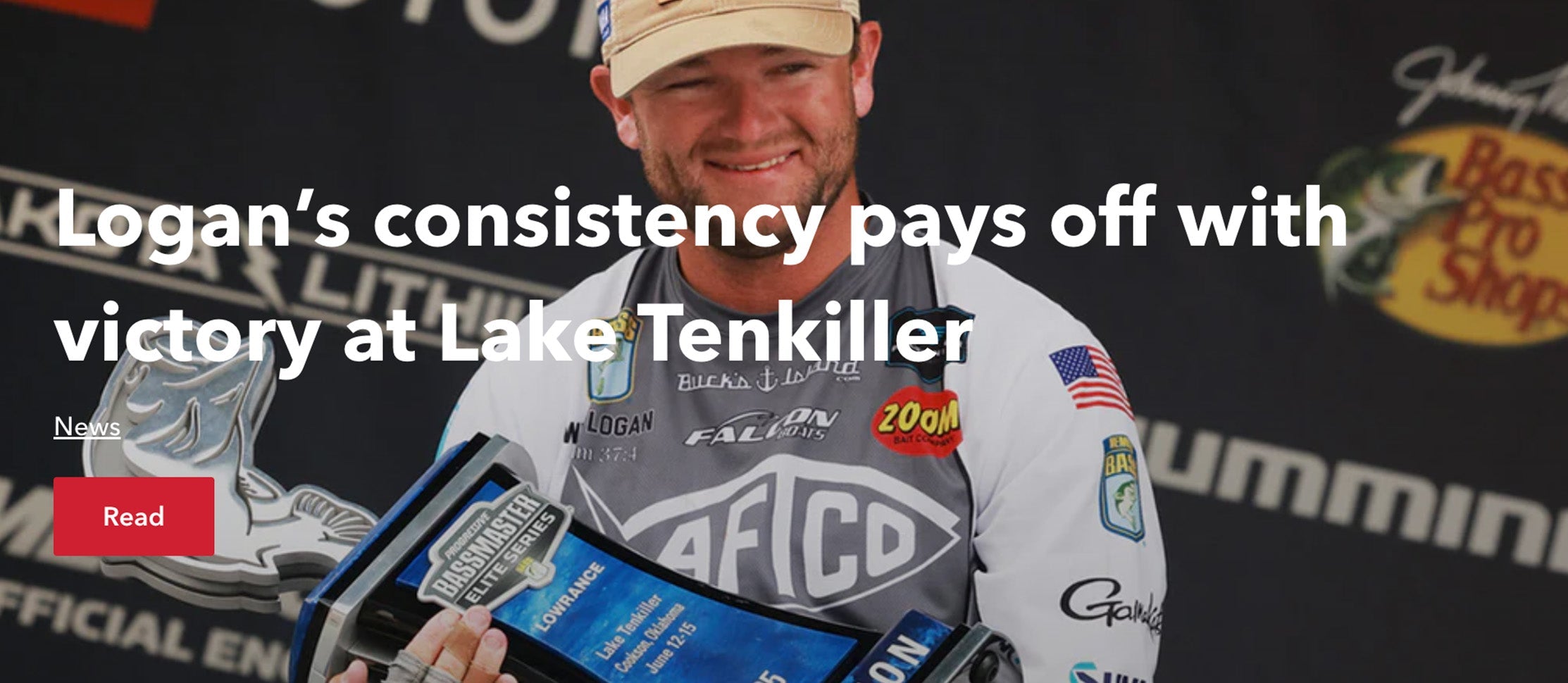 Logan’s consistency pays off with victory at Lake Tenkiller