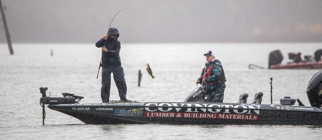 Louisiana pro catches 38 largemouth weighing 83-6 to lead after Day 1 on Lake Conroe