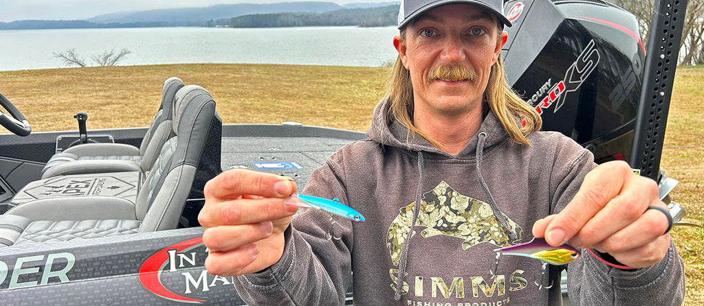 Did Feider catch a 9-pounder at Guntersville with an ice fishing lure?