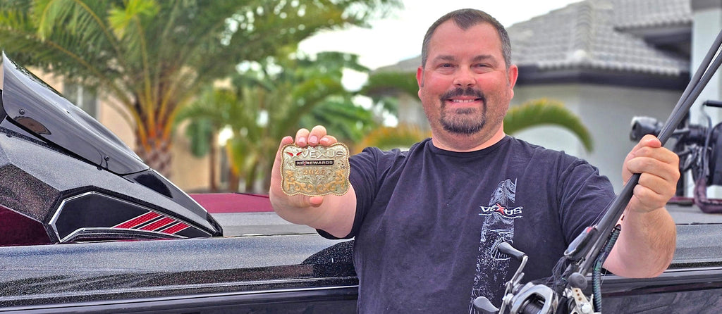 Burch Frogs His Way to a Vexus® Buckle