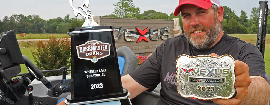 Bassmaster Open Winner Rasmussen Bags a Vexus® Buckle