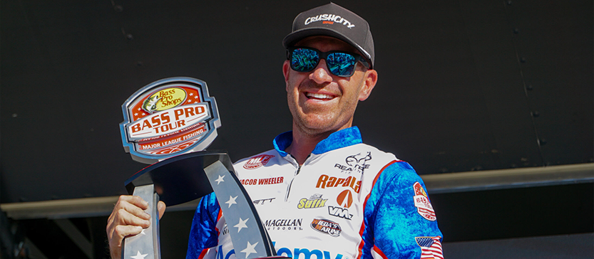 Jacob Wheeler Earns 11th Bass Pro Tour Win at Suzuki Marine Stage 4