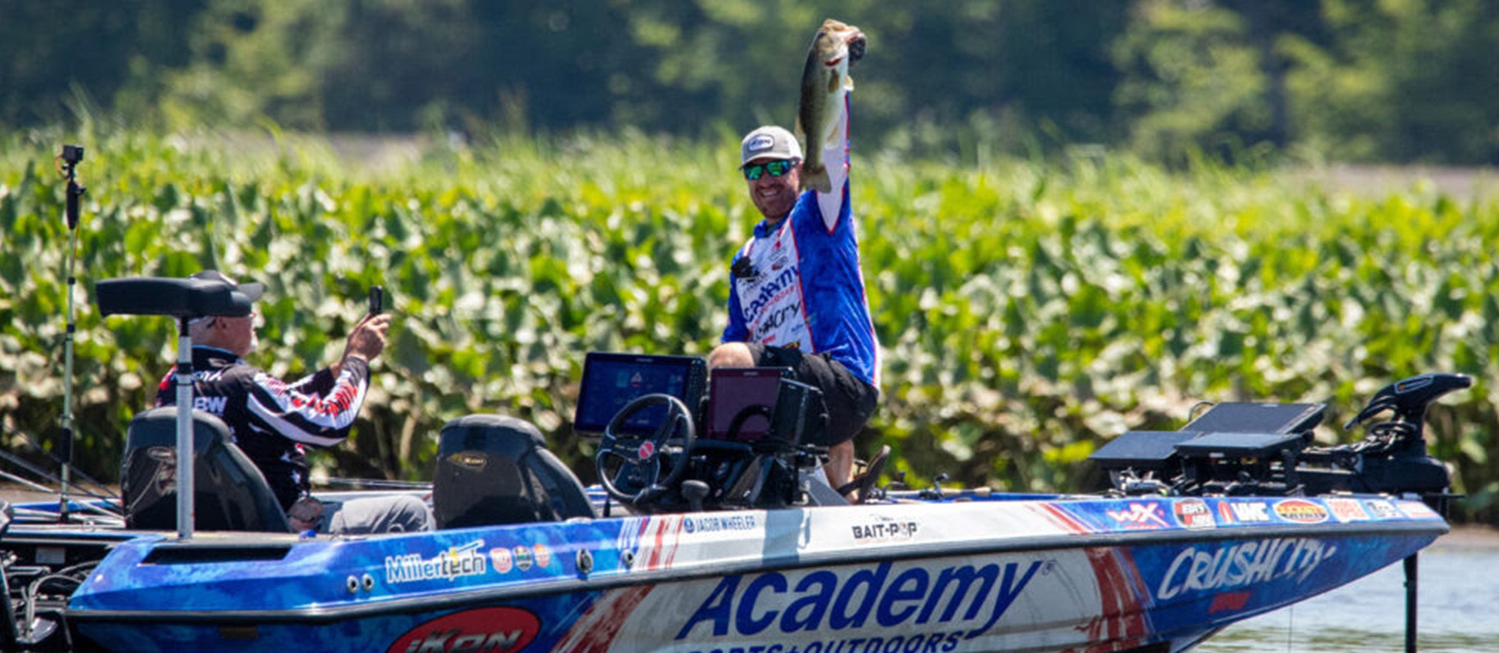 Wheeler Leads After Hot Start At MLF Bass Pro Tour General Tire Stage