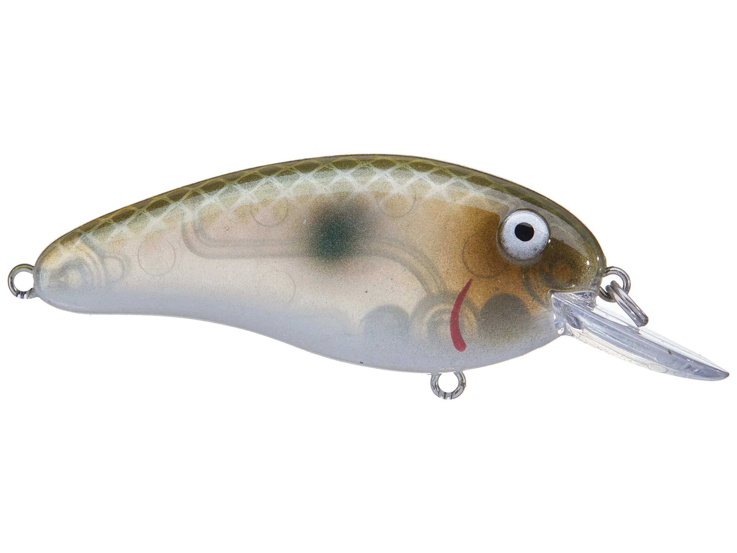 Bomber Lures Crankbaits Green Pearl Shad Bomber Flat A