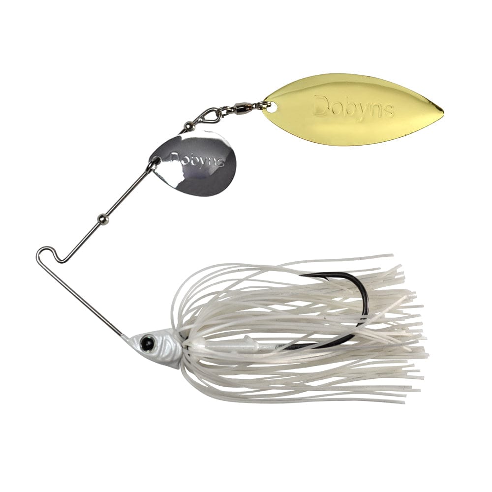 Dobyn’s Spinnerbaits White Colorado Willow Dobyn's D Blade Spinnerbait