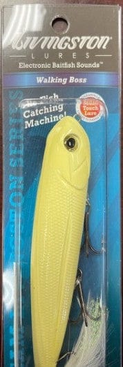 Livingston Lures Topwater Bone Shad Walking Boss (Team Series)